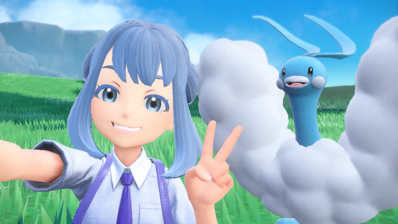 ポケットモンスターバイオレットプレイ画像