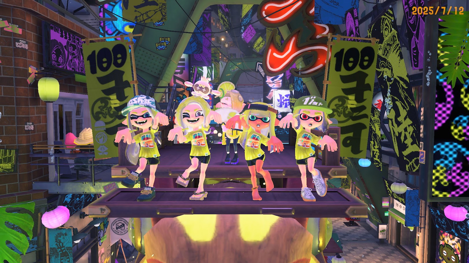 スプラトゥーンプレイ画像